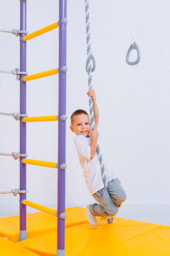 gym climbing rope for children