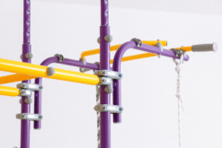 pull up bar for children purple