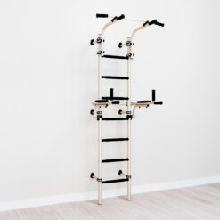 gymnastic ladder teenager plus silver black