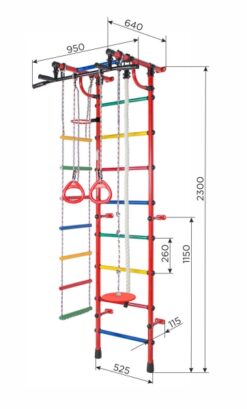 sprossenwand gamma plus 1
