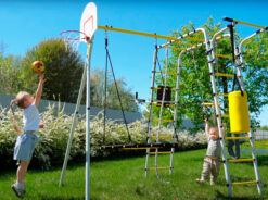 Alternative view of Klettergerüst für den Garten Fitness