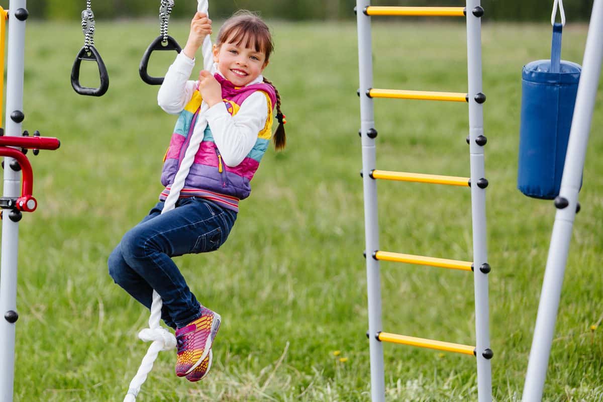 Klettergerüst für den Garten Fitness – Bild 11