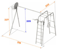 acrobate climbing frame