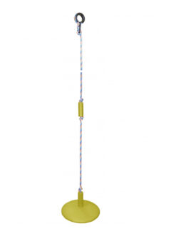 disk swing seat yellow