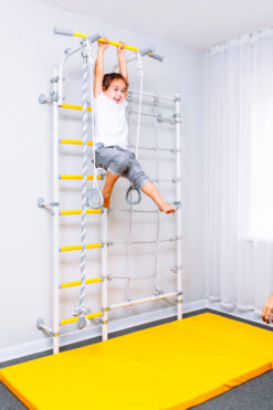 gymnastics wall bars comet next 3 silver yellow