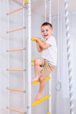 wall bars Comet 1 silver room