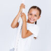 gym climbing rope white kids