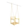 wooden kids swing