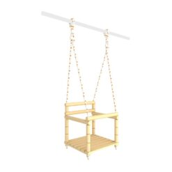 wooden kids swing