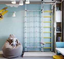 Sprossenwand für Kinderzimmer Mercury 398