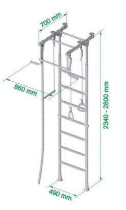 komet 2 sprossenwand 2