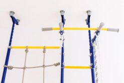 pull up bar kids blue
