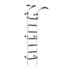 wall bars Teenager wall mounted silver black