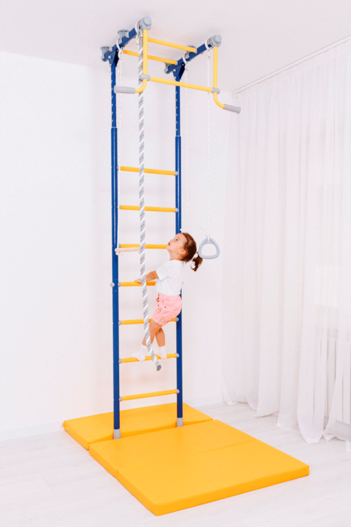 wall bars kids comet 2 blue