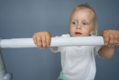 wall bars next 4 white children