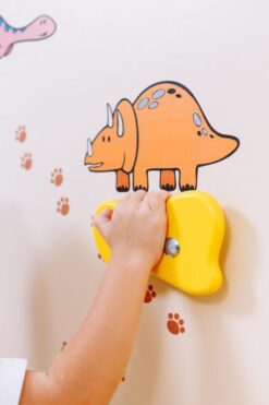 climbing wall dino climbing holds