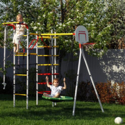 outdoor playground space station child