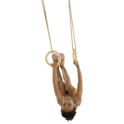 wooden gymnastic rings 