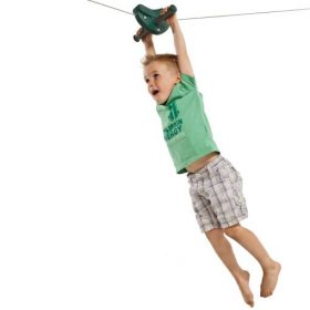 garden zipline green photo