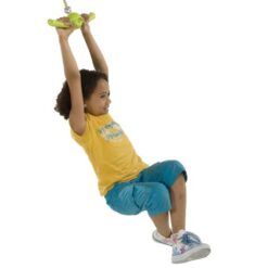 rotating ropeslide for children lightgreen