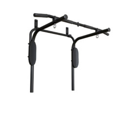 wall mounted pull up bar dip bars box black