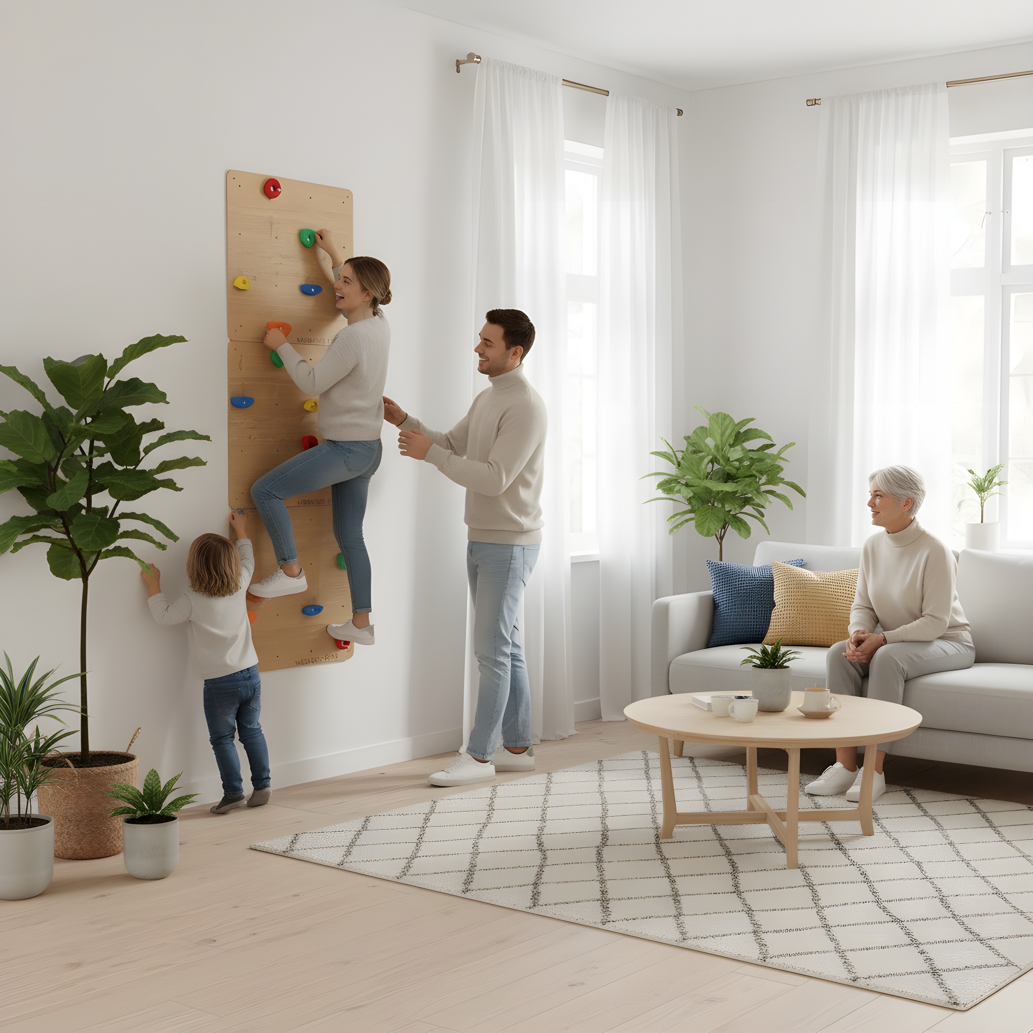 Kletterwand fürs Kinderzimmer – Bild 11