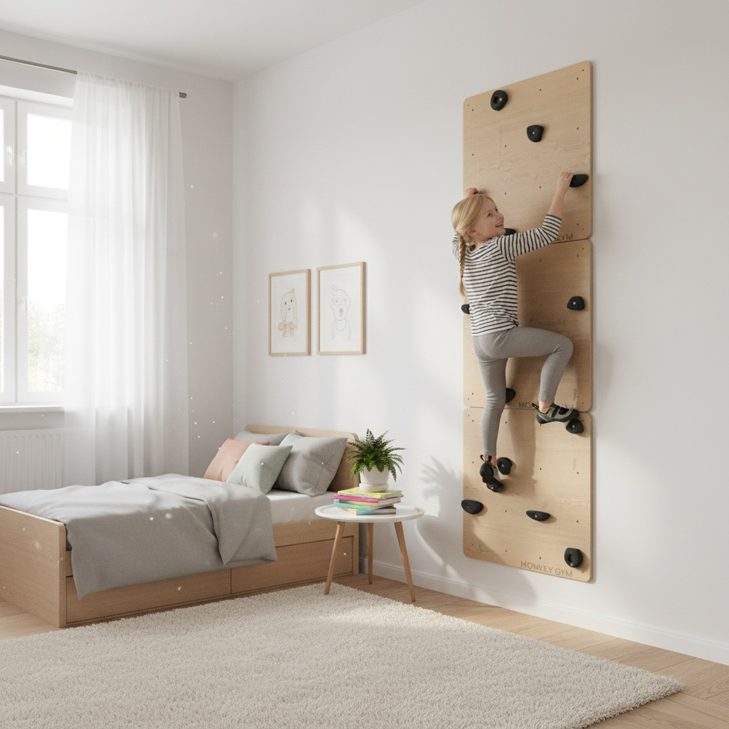 Kletterwand fürs Kinderzimmer – Bild 10