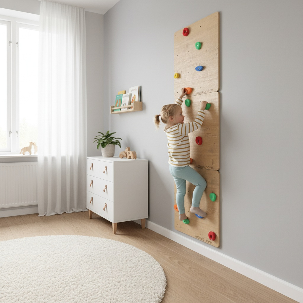 Kletterwand fürs Kinderzimmer – Bild 12