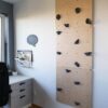 climbing wall wood
