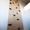 climbing wall wooden