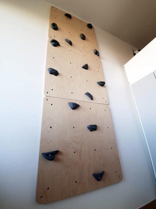 climbing wall wooden
