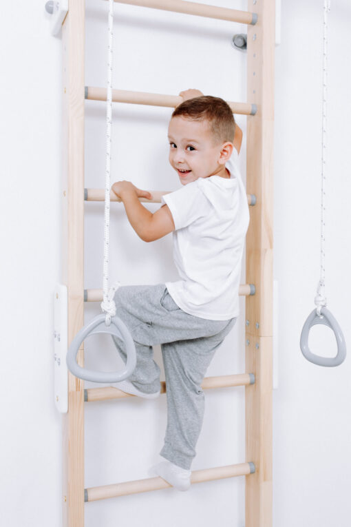gymnastics wall bars for children wooden eco 1