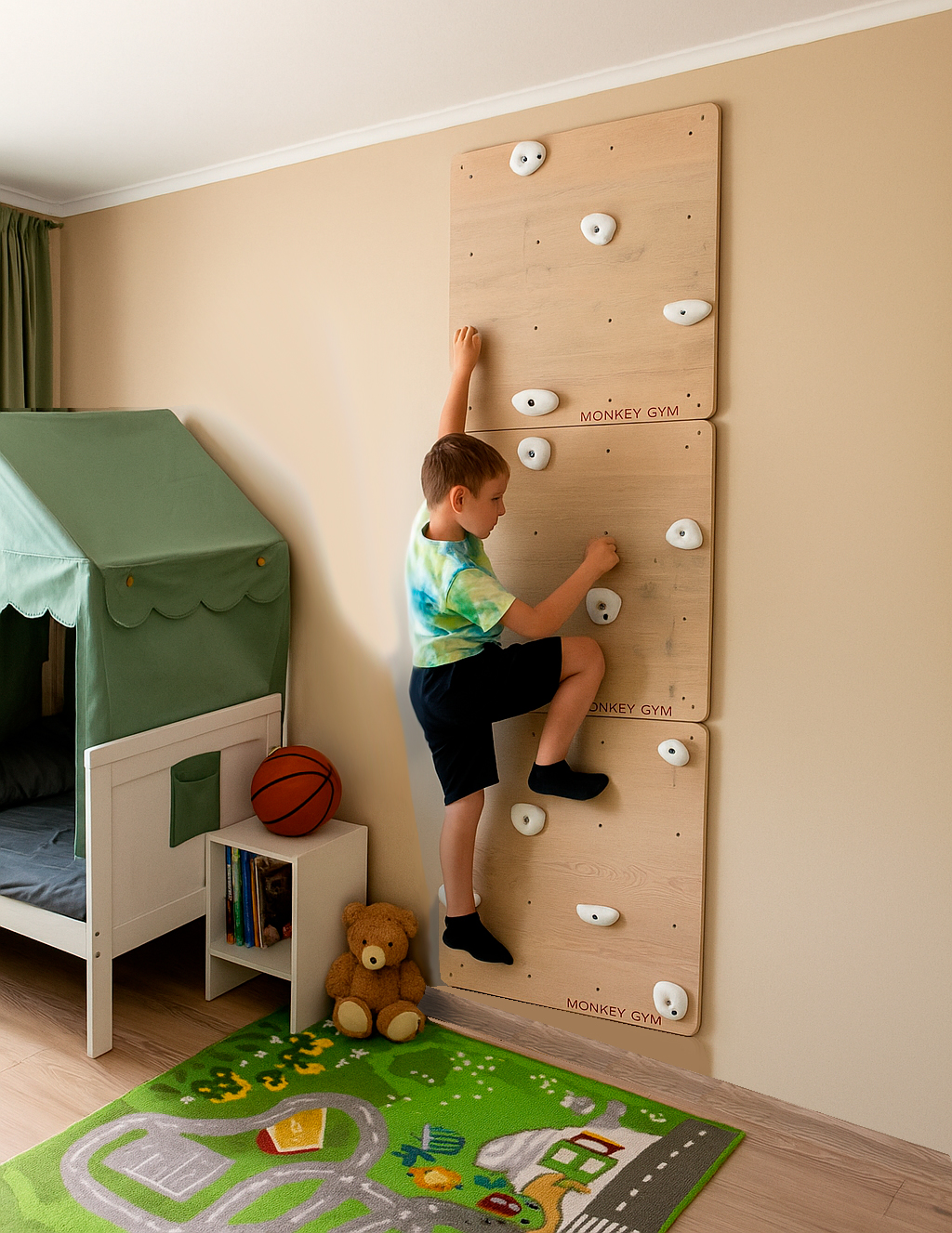 Kletterwand fürs Kinderzimmer – Bild 3