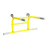 pull up and dip bars yellow home