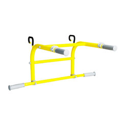 pull up and dip bars yellow home