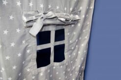 gymnastic wallbars with playgouse indigo pastel window