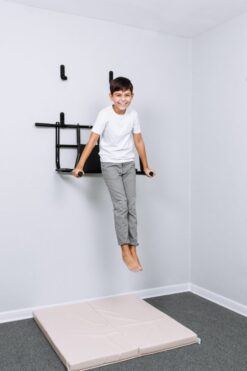 pull up bar dip bars box backrest for kids