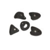 climbing holds black