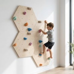 Alternative view of Kletterwand fürs Kinderzimmer Sechseck