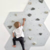 climbing wall hexagon