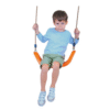 orange swing seat boy