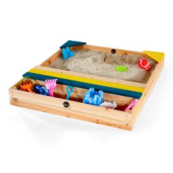 sandpit with storage