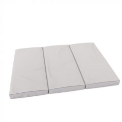 Gymnastikmatte 150x100x10 cm dreiteilige Komet grau