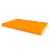Gymnastikmatte 150x100x10 cm dreiteilige Komet orange gelb