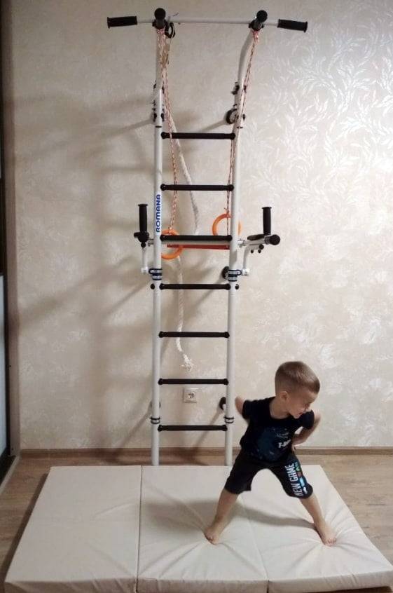 Gymnastikmatte 150x100x10 cm dreiteilige Komet0004