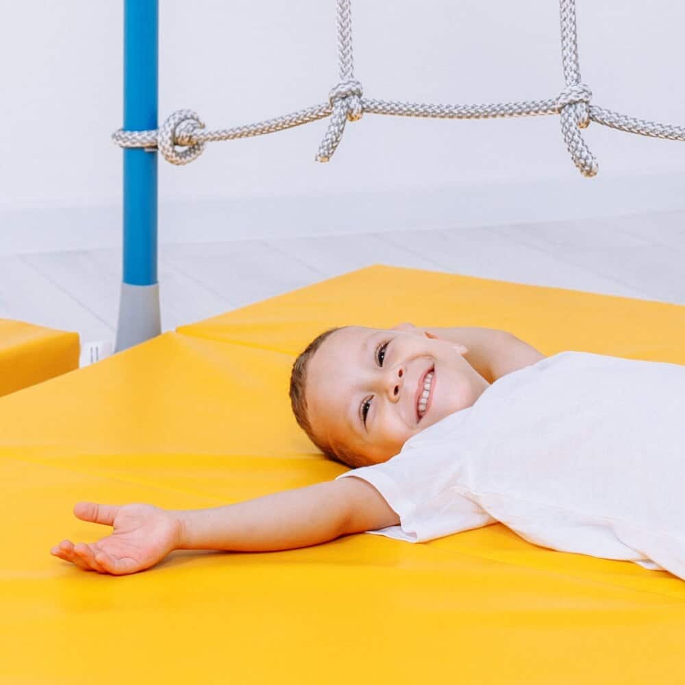 Gymnastikmatte 150x100x10 cm dreiteilige Komet62