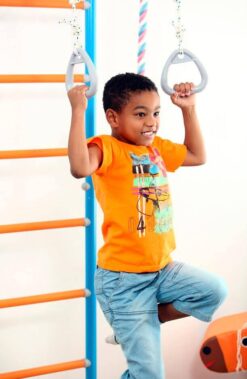 Sprossenwand für Kinderzimmer Wallbarz Family00