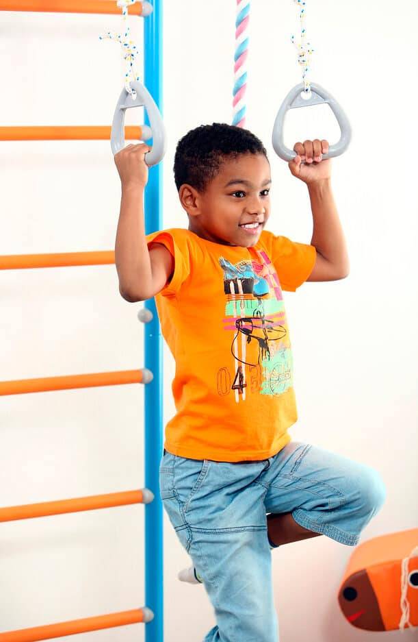 Sprossenwand für Kinderzimmer Wallbarz Family00