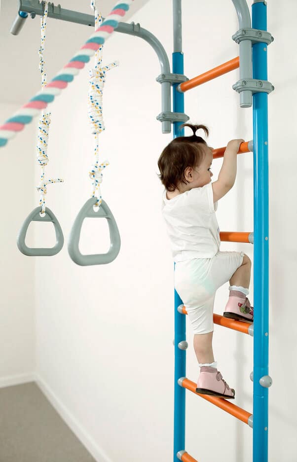 Sprossenwand für Kinderzimmer Wallbarz Family78