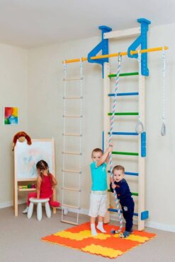 Sprossenwand für Kinderzimmer Woodsy689